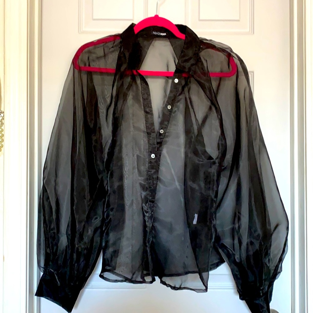 Organza blouse